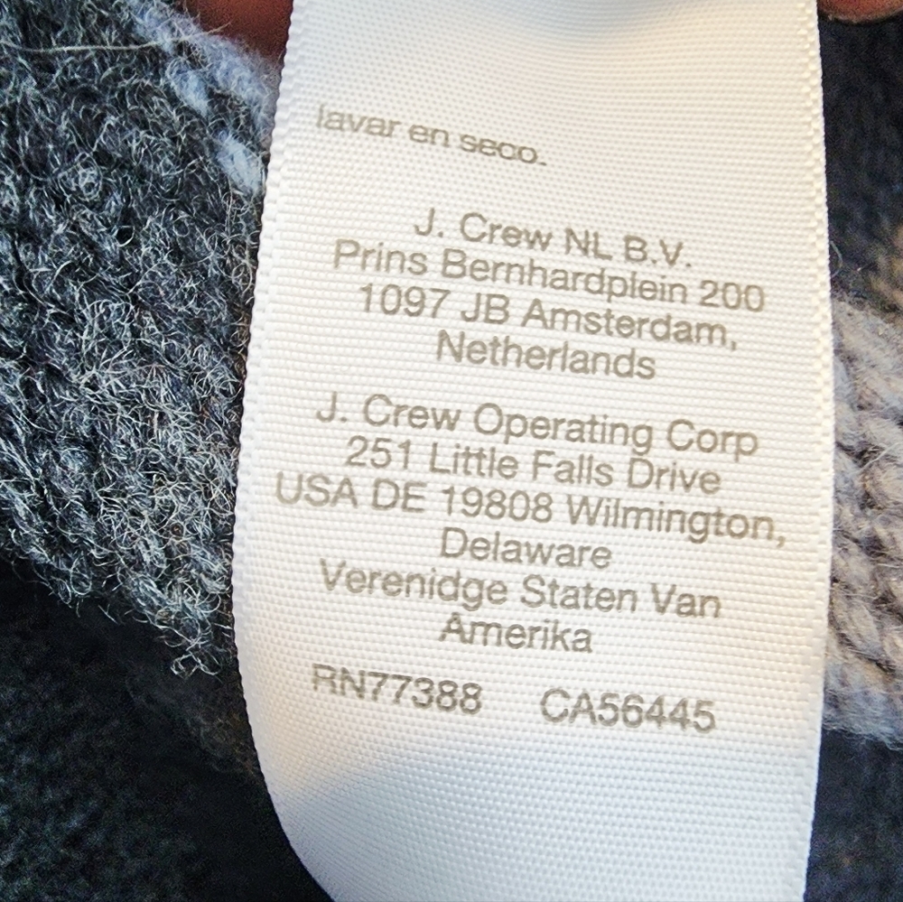 MADEWELL RUGBY UNISEX STRIPES POLO SWEATER EUC WOOL & ALPACA BLEND SIZE XL - Picture 8 of 15